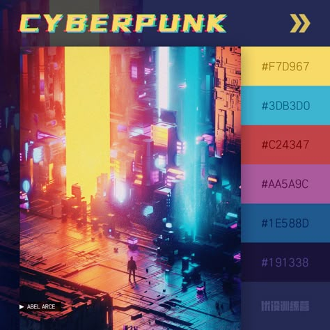 Cyberpunk Cafe, Cyberpunk Color, Neon Color Palette, Neon Colour Palette, Colour Pallettes, Web Games, Cyberpunk Design, Author Branding, Code Color