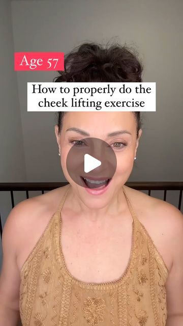 FaceFit Canada on Instagram: "A lot of you have been asking how to do the cheek lifting exercise without squinting the eyes. 
Follow these steps and let me know if this helps.

#faceyoga #cheekexercise #facefitcanada" Lower Face Lift, Face Lift Exercises, Sagging Cheeks, Retirement Goals, Cheek Lift, Face Fitness, Facial Massage Routine, Natural Face Lift, Face Health