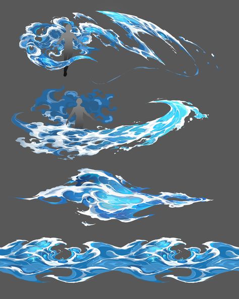 How To Draw Ice Powers, Super Powers Art Water, Water Magic Fantasy Art, Powers Art, Water Magic, Elemental Powers, Elemental Magic, Super Powers Art, Water Drawing