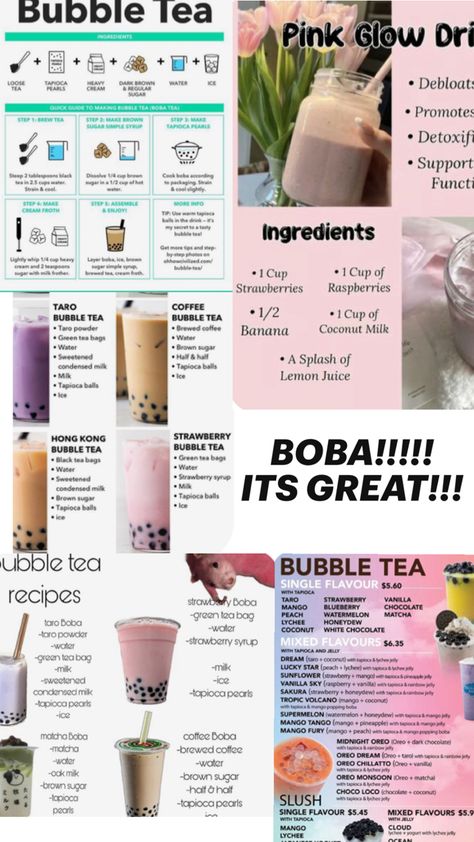 This is how to make boba!!! Boba Orders To Try, How To Make Boba Tea At Home, How To Make Boba Tea, Boba Drink Recipe, Boba Fruit Tea, Preppy Drinks, Boba Making, Instant Boba, Homemade Boba