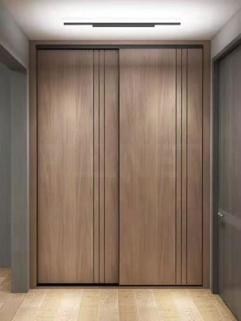 wardrobe design bedroom modern luxury small |wardrobe aesthetic design bedroom modern luxury small Veneer Sliding Wardrobe, Veneer Shutter Wardrobe, T Patti Wardrobe Door Design, Wooden Wardrobe Design Bedroom Modern, Sliding Wardrobe Shutter Design, Veneer Wardrobe Design Bedroom, Sliding Shutter Wardrobe, Wooden Sliding Wardrobe, Sliding Wardrobe Design Modern