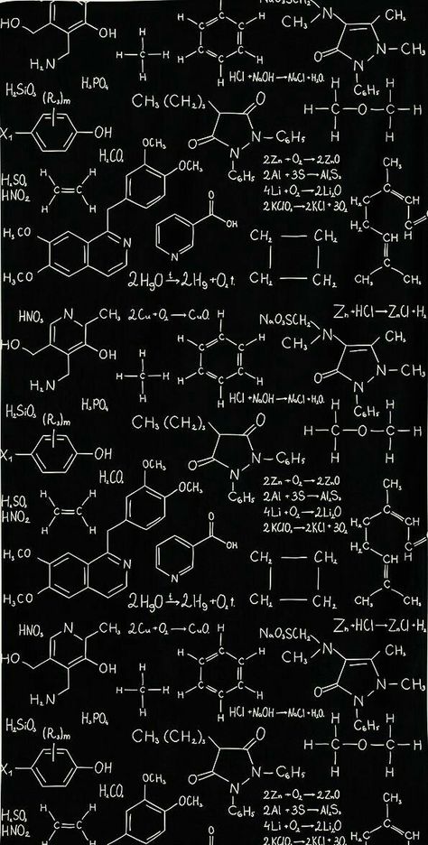 Maths Formulas Wallpaper, 3d Wallpaper Panels, Math Wallpaper, Chemistry Posters, Chemistry Art, Middle School Science Experiments, The Best Wallpapers, Chemical Equation, Science Notebook