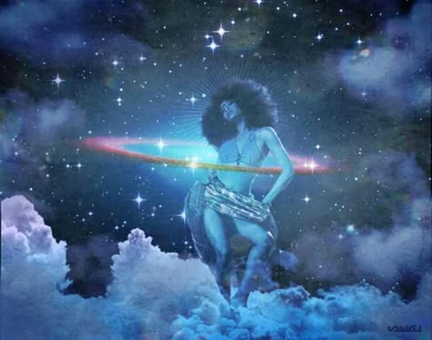 Love Afrofuturism Art, Spiritual Artwork, Afrocentric Art, Black Artwork, Black Art Pictures, Black Love Art, Dope Art, Afro Art, Trippy Art