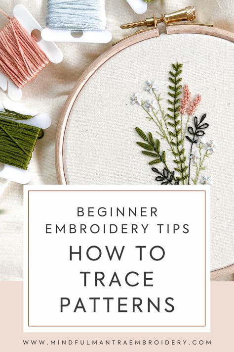 Do you wonder how to trace embroidery patterns to fabric? In our Embroidery Blog, we dive into all the beginner embroidery tips to get you started. Learn how to trace your embroidery patterns with a heat erasable pen the easy way! Click more to read the blog. Vintage Embroidery Designs Pattern, How To Learn Embroidery Stitches, Create Embroidery Pattern, Transferring Embroidery Patterns, How To Draw Embroidery Designs, How To Create Your Own Embroidery Design, How To Transfer Design For Embroidery, What Can You Embroider On, How To Read Embroidery Patterns