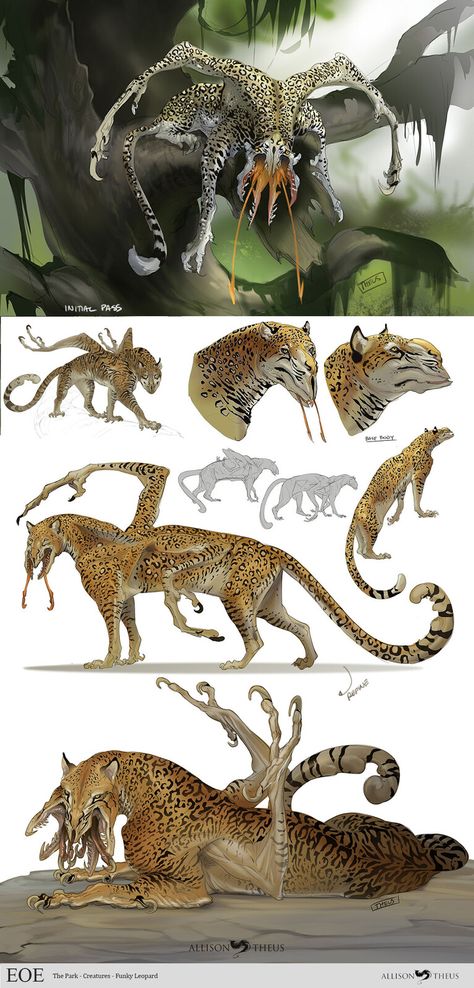 Mutated Animals Art, Animalistic Poses, Fantasy Humanoid Creatures, Cyberpunk Ttrpg, Arcane Magic, Two Animals, Speculative Biology, Kinds Of Animals, Dinosaur Sketch