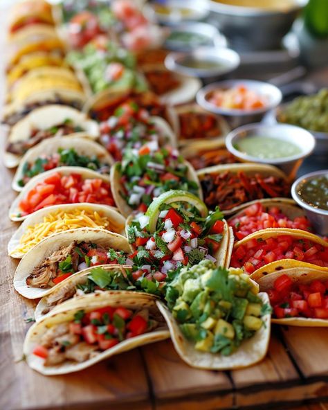 Discover 7 best taco bar ideas that will impress your guests! Perfect setups for any festive gathering or casual party. Taco Grazing Board, Taco Bar At Wedding Receptions, Taco Bar New Years Eve, Taco Rehearsal Dinner Ideas, Best Taco Bar Ideas, Street Taco Bar Ideas, Diy Taco Bar Party, Make Your Own Taco Bar, New Years Taco Bar