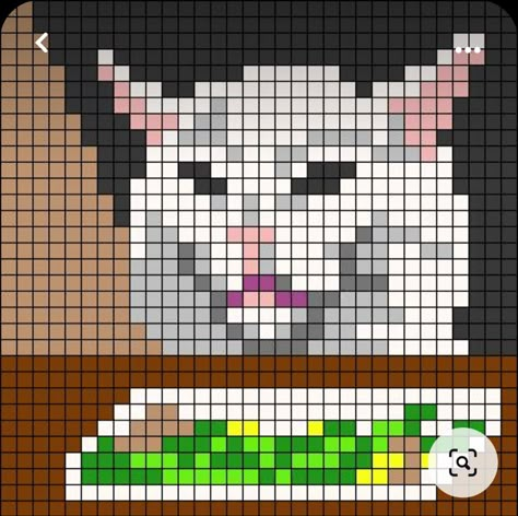 Meme Perler Beads Pattern, Perler Bead Memes, Meme Perler Beads, Funny Perler Bead Patterns, Harry Potter Perler Beads, Perler Designs, Fusion Beads, Perler Bead Designs, Perler Bead Crafts