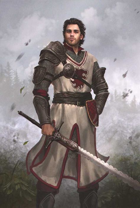 Pathfinder: Kingmaker - assorted portraits - Imgur Fantasy Army, Royal Blood, Human Male, Dungeons And Dragons Characters, Fantasy Male, Poster Designs, Fantasy Armor, High Fantasy, Fantasy Warrior