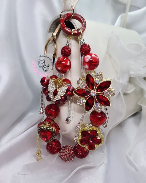 Red flower! #sadgirlcreations #pursecharm #cuteaccessories #omgcute #support #smallbusiness #bigdreams #red #prettybeads #fancy #girly Mobile Boutique Ideas, Beads Accessories, Mobile Boutique, Strap Phone, Beads Craft, Manik Manik, Pretty Beads, Boutique Ideas, Phone Strap