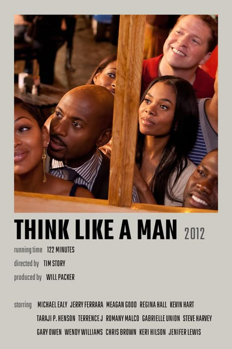 Think Like A Man Movie, Black Love Movies, Think Like A Man, Movie Character Posters, Black Movies, Movie Recs, Movies To Watch Teenagers, Netflix Movies To Watch, Meagan Good