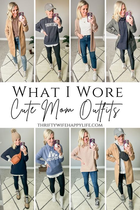 Mom Daily Outfits, Casual Mom Style Fall, Mom Volunteer Outfit, Weekend Casual Outfits Fall, College Moms Weekend Outfit, Field Trip Outfits For Mom, Zoo Day Outfit Fall, Casual Fall Mom Outfits 2023, Play Date Outfit For Mom Casual