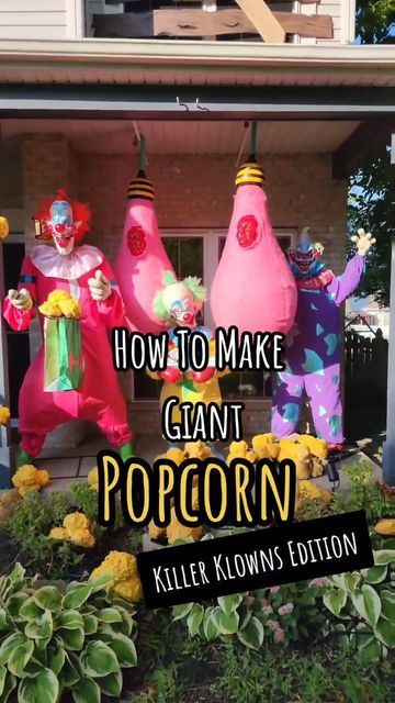 Diy Carnevil Halloween, Killer Clowns From Outer Space Decor, Clown Decorations Halloween, Scary Circus Theme Party, Haunted Carnival Decorations, Creepy Carnival Decorations Diy, Killer Clown From Outer Space, Circus Haunted House, Circus Halloween Decorations