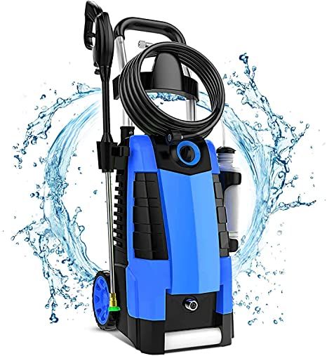 TEANDE 3800PSI Electric Pressure Washer, 3800PSI High Pressure Washer for Cars Fences Patios Garden Cleaning, 2.8GPM 1800W Power Washer Car Wash Machine, Best Pressure Washer, Garden Cleaning, Washer Cleaner, Power Wash, Portable Washer, Power Washer, Hose Reel, House Siding