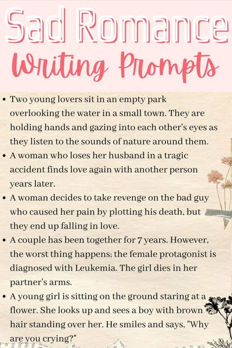 How To Get Out Of A Writing Slump, Deep Writing Prompts Story Ideas, How To Write Love, Love Story Writing Prompts, Romantic Writing Prompts Scene, Writing Dialogue Prompts Romantic, Romance Prompts Writing, Love Story Prompts, Story Prompts Romance