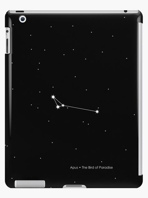 Apus constellation print. This constellation is also known as the bird of paradise. • Millions of unique designs by independent artists. Find your thing. Apus Constellation, Bubble Products, Constellation Print, Note Books, Print Products, Bird Of Paradise, Red Bubble, Laptop Covers, Constellations