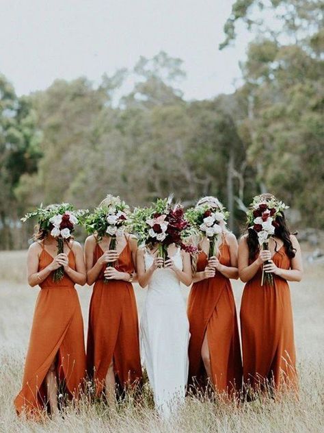 Orange Bridesmaid, Orange Bridesmaid Dresses, Theme Board, November Wedding, Photography Help, Dress Colors, Rustic Wedding Dresses, Dress Cheap, Cheap Bridesmaid