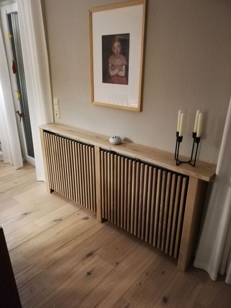 Diy Radiator Cover, Home Radiators, Bench Dimensions, Bench Mudroom, Mudroom Bench Plans, Diy Mudroom Bench, Bench Storage, Bench Decor, Remodel Bathroom