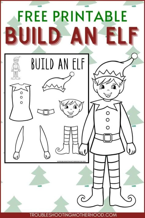 Color, cut and create your very own Elf. Elf On The Shelf Activities For Toddlers,Elf Toddler Crafts,Elf Worksheets For Preschool,Elf Projects For Kids,Build An Elf Printable,Elf Craft Preschool, Christmas Crafts Free Printable,Elf Cutouts Free Printable,Elf Printables Free Templates,Elf Craft For Kids,Elf Printables Free Elf Printables Free Templates, Elf Craft For Kids, Preschool Elves, Elf Printables Free, Printable Christmas Crafts, Elf On Shelf Printables, Elf On The Shelf Activities, Elf Craft, Elf Printables