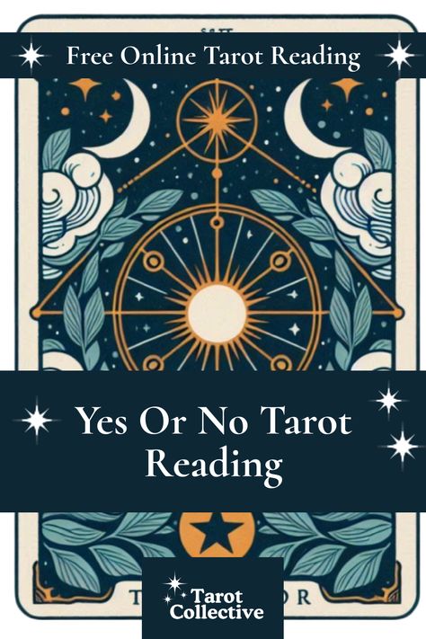 Embrace clarity and insight with a free Yes Or No Tarot Reading at tarot-collective.com. Perfect for quick answers and guidance on pressing questions, this simple yet powerful tool provides immediate direction. Visit now to experience the wisdom of the tarot and transform uncertainty into understanding. Yes No Tarot, Free Tarot Reading Online, Yes Or No Tarot, Tarot Cards Reading, Love Tarot Spread, Free Tarot Cards, Cards Reading, Wands Tarot, Daily Tarot Reading