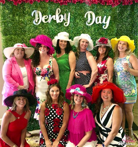 Kentucky Derby Party Ideas Fancy Hats, Ky Derby Hats, Kentucky Derby Gala Theme, Kentucky Derby Gala Outfit, Women’s Kentucky Derby Outfits, Kentucky Derby Tea Party Ideas, Kentucky Derby Fashion 2023, Kentucky Derby Backdrop, Kentucky Derby Party Outfit For Women