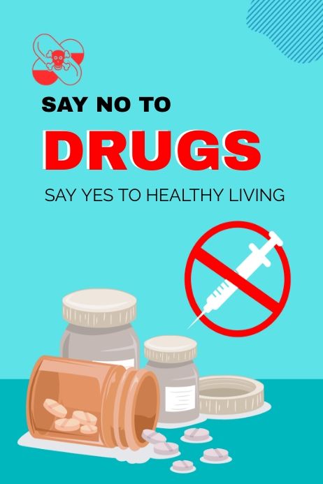 Social Poster Ideas, Anti Narcotics Posters, Awarness Ideas Poster, Say No To Alcohol Posters, Multimodal Poster, Health Related Posters, Antidrugs Poster Drawing, Poster Zat Adiktif, Antidrugs Poster