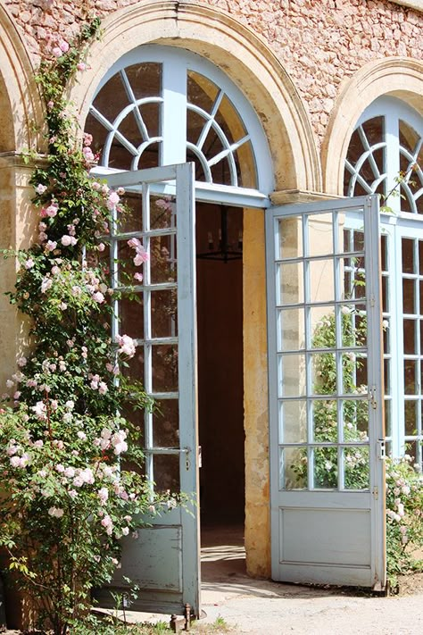 Farmhouse Patio Doors, Chateaux Interiors, French Patio, Farmhouse Patio, French Doors Patio, French Architecture, French Home, French Garden, French Cottage