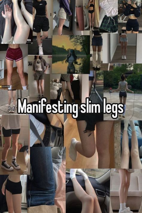 Slim Legs Reference, Slim Body For Vision Board, Slim Leg Aesthetic, Slim Aesthetic, Slim Calves, Whisper Aesthetic, Quick Workout Routine, Goals Inspiration, Fitness Inspiration Body