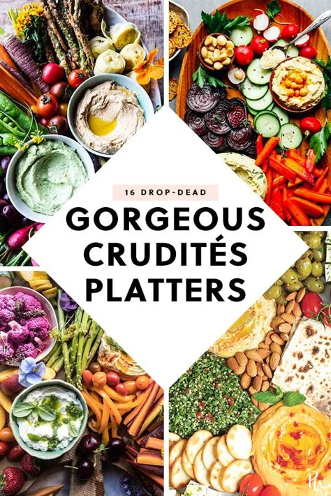 Crudite Platter Ideas Thanksgiving, Roasted Veggie Tray Ideas, Vegetable Trays Veggie Platters, Vegetable Trays Ideas Parties, Vegetable Crudite Platter, Fancy Veggie Tray, Crudite Board, Vegetable Tray Ideas, Crudite Platter