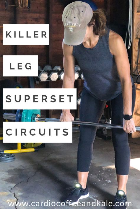 Killer Lower Body Super Set Workout — cardio coffee and kale Lower Body Burnout, Lower Body Circuit With Weights, Circuit Leg Workout, Ab Superset Workout, Supersets For Women, Leg Superset, Lower Body Strength Workout, Super Set Workouts, Lower Body Workout Gym