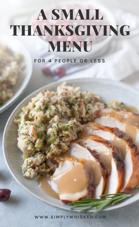 Thanksgiving Dinner For 4, Thanksgiving Dinner Recipes Traditional, Thanksgiving Dinner Recipes Sides, Small Thanksgiving Dinner, Thanksgiving Menu List, Thanksgiving Menu Planner, Dinner For 4, Thanksgiving Dinner For Two, Thanksgiving Meal Plan