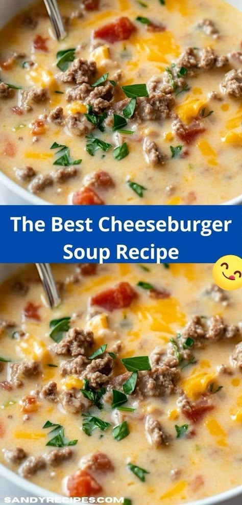 Need a quick meal that everyone will love? This Best Cheeseburger Soup Recipe is a breeze to prepare, making it an ideal option for easy dinner ideas that satisfy even the pickiest eaters in your family.