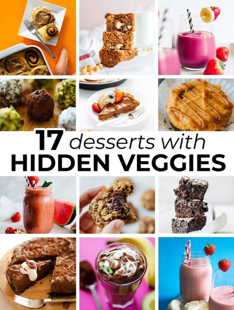 Hidden Vegetable Desserts, Vegetable Desserts, Sneaky Veggies, Healthy Budget Meals, Hidden Vegetable Recipes, Vegetable Recipes For Kids, Veggie Desserts, Veggie Cakes, At Home Cooking