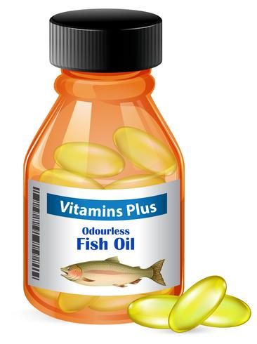 A Bottle of Fish Oil Capsules Oil Image, Fish Oil Capsules, Fish Oil, Silhouette Art, Vector Art, Vector Illustration, Clip Art, Fish, For Free