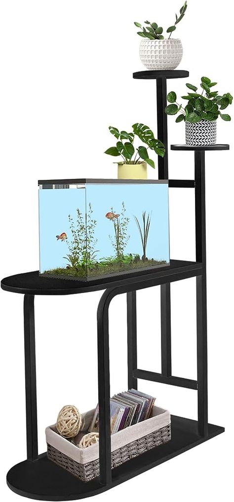 Small Fish Tank Stand, Fish Tank Table Stand, Aquarium Stand Ideas Modern, Fish Aquarium Stand Ideas, Aquarium Stand Ideas Living Rooms, Fishtank Stands Ideas, Aquarium Table, Fish Tank Stand Ideas, Aquarium Stand Ideas