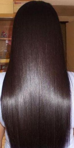 Rebonded Hair - shiny, straight, and soft Soft Shiny Hair, Coconut Hair, Hair Pack, Hair Remedies, Strong Hair, Dark Brown Hair, Soft Hair, Shiny Hair, Great Hair