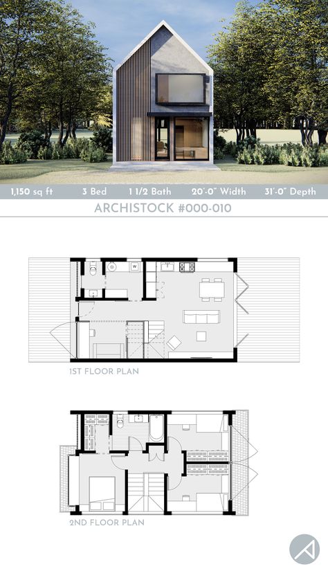 2.5 Story House Plans, Small 3 Story House Plans, Small 2 Story House Plans Modern, 3 Bed 2 Story House Plans, Plan House 3 Bedroom, 2 Stories House Plans, 3 Bedroom Home Floor Plans 2 Story Modern, Compact 3 Bedroom House Plans, Best Small House Plans