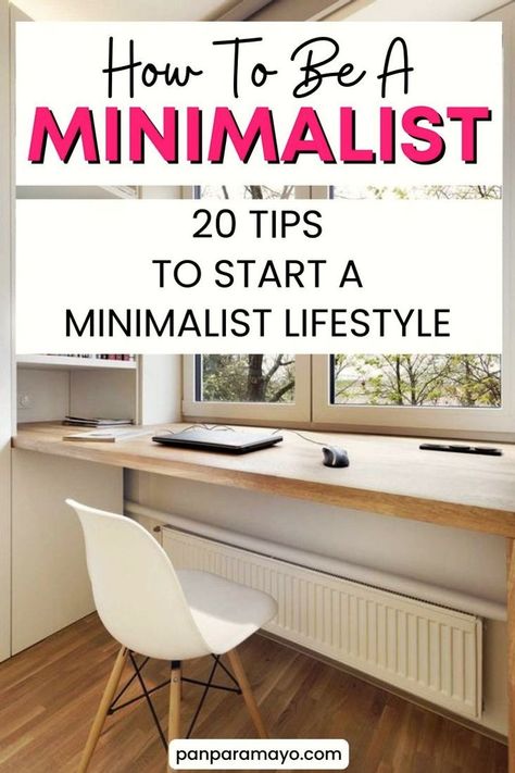 Looking to simplify your life and adopt a more minimalist lifestyle? Dive into our beginner's guide to becoming a minimalist! Learn practical tips on decluttering, organizing, and creating a home that brings joy without excess. Find out how living with less can help you reduce stress, save money, and cultivate a life focused on what truly matters. Perfect for anyone wanting to start a frugal, simple living journey. Minimalist Lifestyle Simple Living, Becoming A Minimalist, Minimal Homes, Be A Minimalist, Living With Less, Minimalist Living Tips, Becoming Minimalist, Minimalism Lifestyle, Clutter Free Home