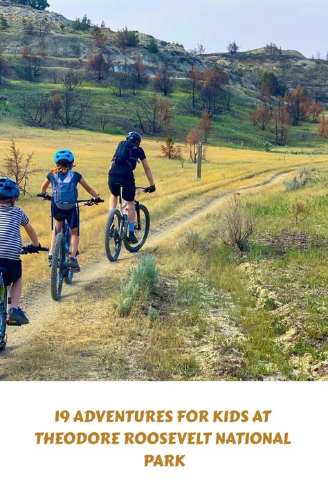 19 Adventures For Kids at Theodore Roosevelt National Park - Bring The Kids Colorado National Parks, Roosevelt National Park, Montana National Parks, Theodore Roosevelt National Park, Hiking With Kids, National Parks Usa, Utah National Parks, Theodore Roosevelt, Travel Family