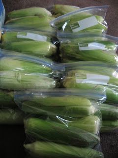 Freezing Corn On The Cob, Freezing Fresh Corn, Freezing Corn, Freezing Fruit, Freezing Vegetables, Canned Food Storage, Freezing Food, Freezer Food, Canning Food