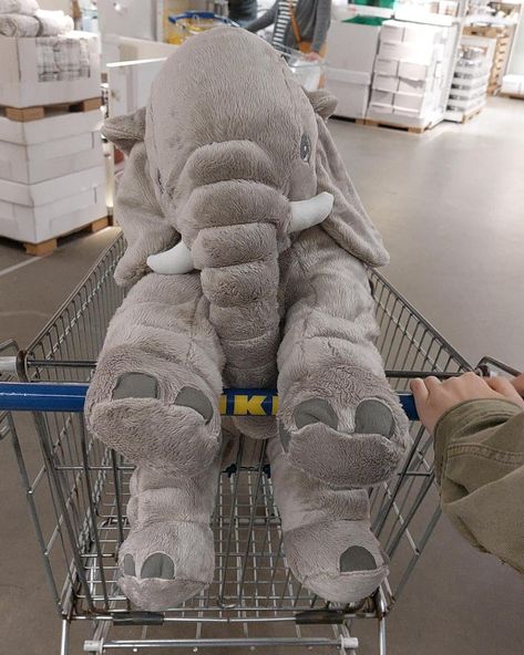 Ikea Elephant, Jellycat Stuffed Animals, Cute Squishies, Elephant Plush, Cute Stuffed Animals, Cute Toys, Cute Plush, Baby Fever, Cutie Patootie