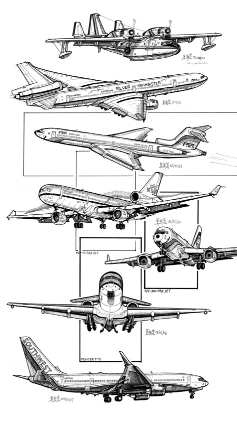 Aeroplanes Drawing, Airplane Drawing Sketches, Airplane Illustration Art, Airplane Sketches, Aviation Drawing, Plane Sketch, Aircraft Sketch, Aircraft Drawing, Airplane Sketch