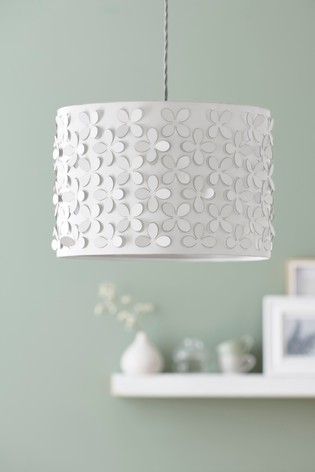 Lena Easy Fit Shade Teen Bedroom Lights, Bedroom Light Shades, Girls Bedroom Lighting, Bedroom Lampshade, Beachy Bedroom, Laser Cut Patterns, Kitchen Ceiling Lights, Bedroom Idea, Ceiling Shades