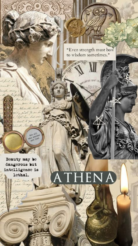 Greek Asthetic Wallpers, Yunani Aesthetic, Athena Aesthetic Wallpaper, Greek Athena, Athena Aesthetic, Greek Mythology Aesthetic, Ancient Greece Aesthetic, Mythology Aesthetic, Percy Jackson Wallpaper