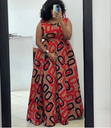 Simple A Shape Ankara Gown, Ankara Dress Styles For Mums, Chitenje Dresses For Women, Chitenje Styles For Women, Long African Dresses For Women Church, Kitenge Designs African Style, African Maxi Dresses Classy, Ankara Aline Long Gown, Zambian Chitenge Dresses