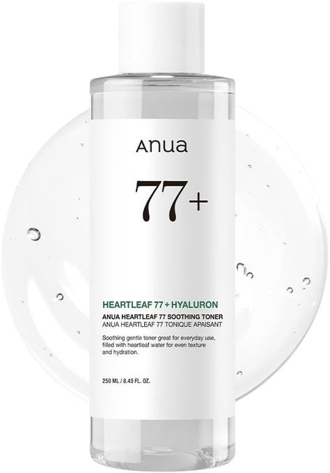 Amazon.com : Anua Heartleaf 77 Soothing Toner I pH 5.5 Trouble Care, Calming Skin, Refreshing, Hydrating, Purifying, Cruelty Free, Vegan,(250ml / 8.45 fl.oz.) : Beauty & Personal Care Glow Up Skin Care, Glowing Skin Skincare, Glow Up Skin, K Beauty Routine, Prime Deals, Korean Beauty Products, Flawless Makeup Application, Ph Level, Skin Care Cleanser