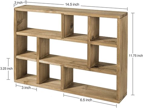 Wood Projects For Room, Shadow Box Shelf, Shelves Freestanding, Shadow Box Shelves, Rustic Wood Floating Shelves, Wooden Shadow Box, Box Shelf, Dresser Top, Box Shelves