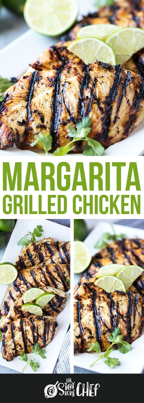 Margarita Grilled Chicken, Margarita Chicken, Easy Grill, Healthy And Tasty Recipes, Recipes Using Ground Beef, Grilling Recipes Sides, Best Healthy Dinner Recipes, Recipes Steak, Easy Grilling Recipes