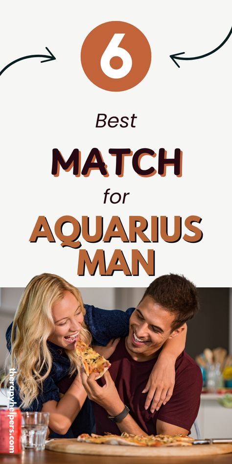 These 6 zodiac signs create powerful connections with Aquarius men. See which signs spark intellectual chemistry and lasting bonds with these free-spirited partners. Pieces And Aquarius, Aquarius Men Traits, Aquarius Man Traits, Aquarius Man In Love, Aquarius Men Relationships, Aquarius And Pisces Compatibility, Pisces Compatibility, Aquarius Man, Aries And Libra