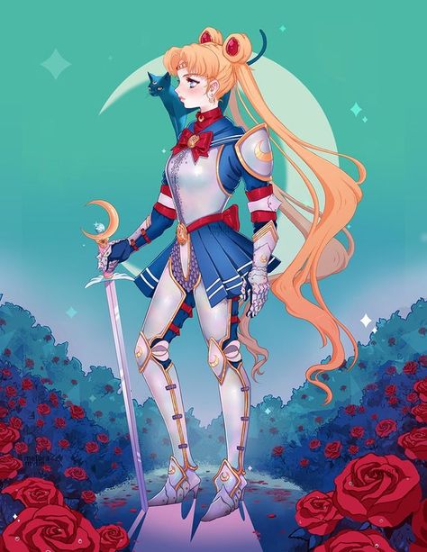 Salior Moon Fanart, Howl Outfit, Sailor Moons, Princesa Serenity, Sailor Moon Girls, Sailor Moon Stuff, Arte Sailor Moon, Sailor Moon Fan Art, Sailor Moon Usagi