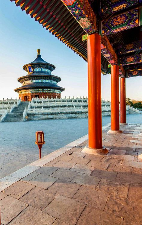 The Temple of Heaven is a must-see on a Beijing trip and it's on my top 20 list.   #top20 #beijing #china #天坛 #travel #temple The Temple Of Heaven, China Temple, China Architecture, Temple Of Heaven, China Beijing, Asian Architecture, Forbidden City, Chinese Architecture, Beijing China